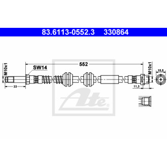 ATE 83.6113-0552.3