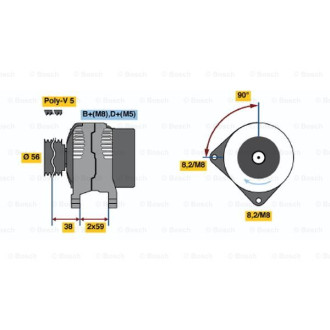 BOSCH 0 986 042 020