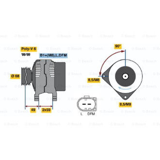 BOSCH 0 986 041 140
