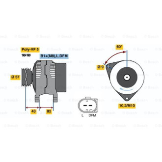 BOSCH 0 986 044 320