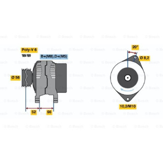 BOSCH 0 986 040 021