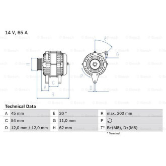 BOSCH 0 986 040 671