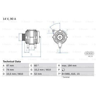 BOSCH 0 986 041 190