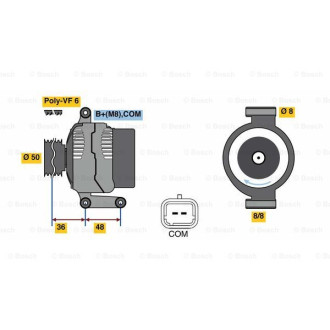 BOSCH 0 986 048 740