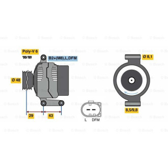 BOSCH 0 986 048 750