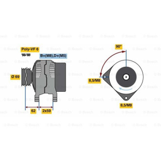 BOSCH 0 986 080 080