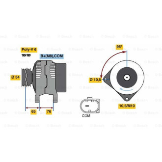 BOSCH 0 986 080 580