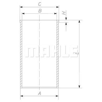 MAHLE ORIGINAL 029 WV 22