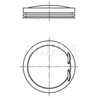 MAHLE ORIGINAL 028 PI 00128 001