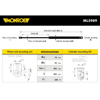 MONROE ML5989