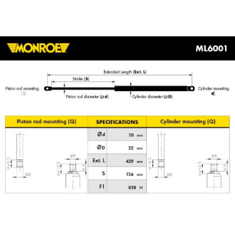 MONROE ML6001