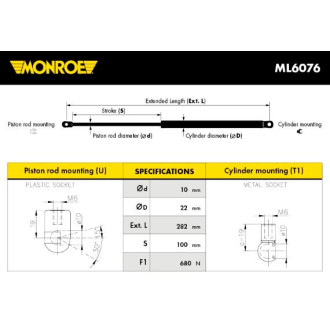 MONROE ML6076