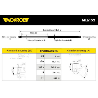 MONROE ML6152