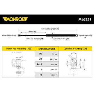 MONROE ML6251
