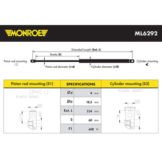 MONROE ML6292