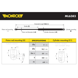 MONROE ML6383