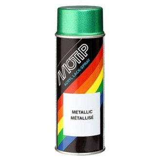 Motip Popspray metallic schwarz 400ml