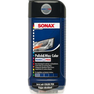 SONAX Polish & Wax Color Nano blau 500ml