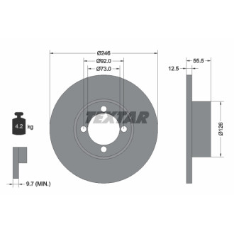 TEXTAR 92010700 TEXTAR 92010700