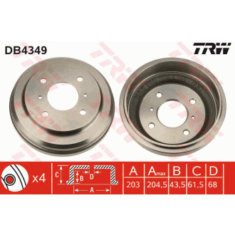 TRW DB4349