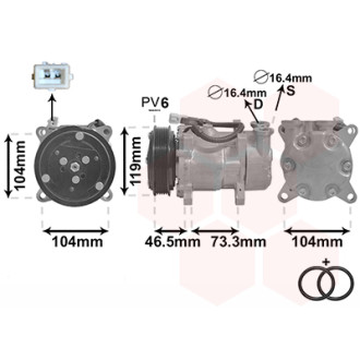 VAN WEZEL 0900K030
