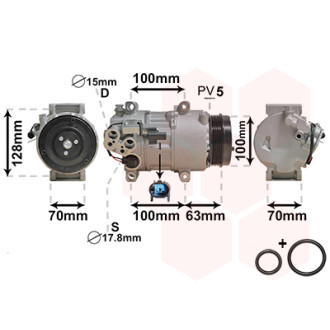 VAN WEZEL 3000K404