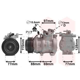 VAN WEZEL 8300K124