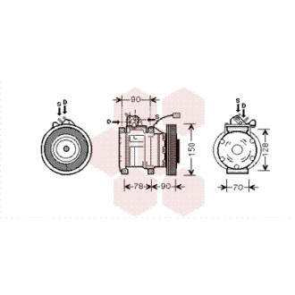 VAN WEZEL 2500K181