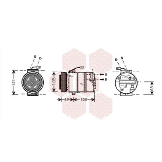 VAN WEZEL 3700K373