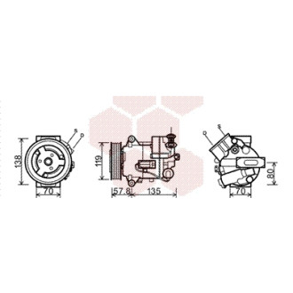 VAN WEZEL 3700K496