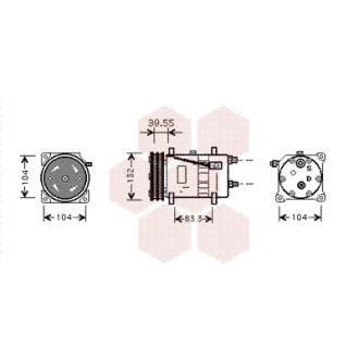 VAN WEZEL 5800K074