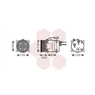 VAN WEZEL 5800K303