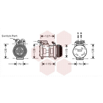 VAN WEZEL 7700K031