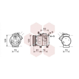 VAN WEZEL 8100K099